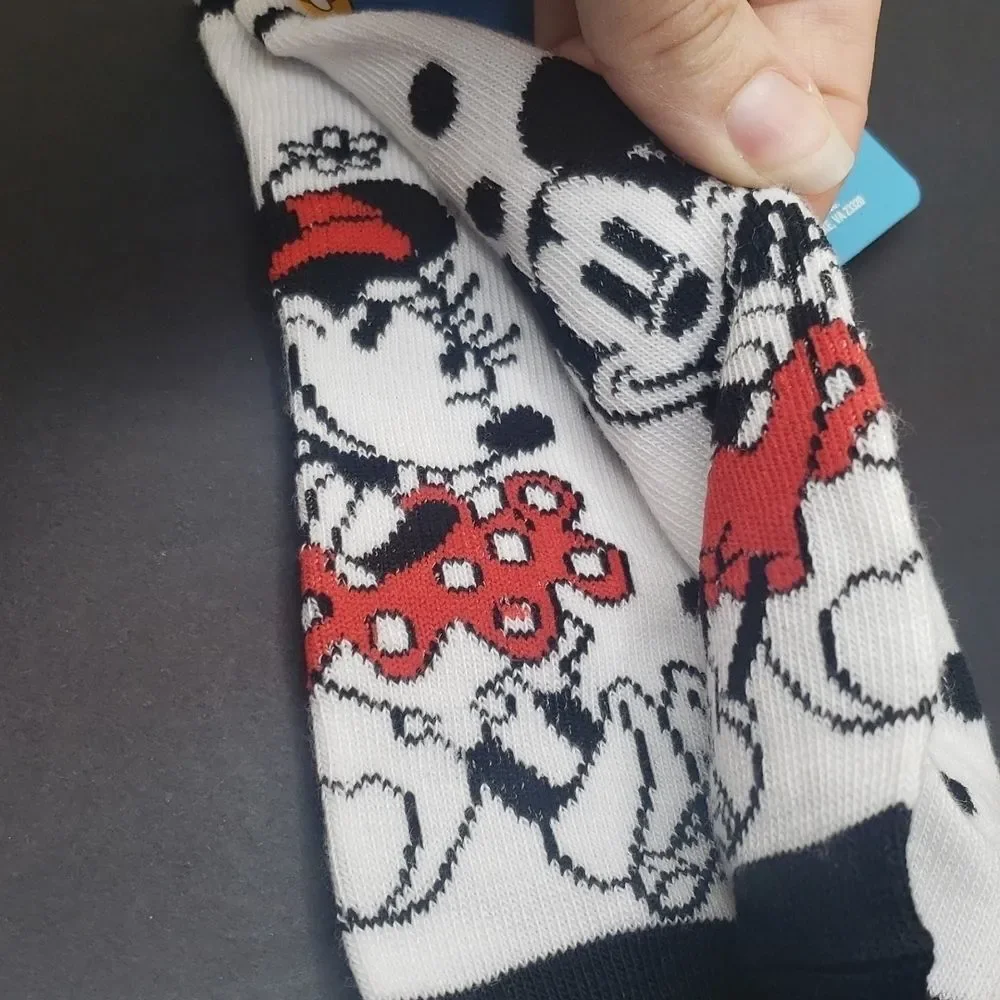 𝅺Mickey and Mouse Minnie mouse no show socks